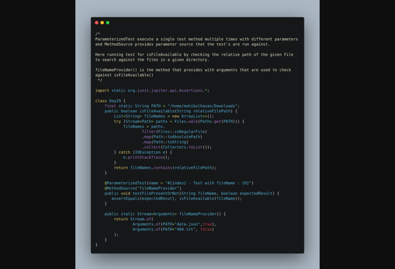 Day 29 LinkedIn post
