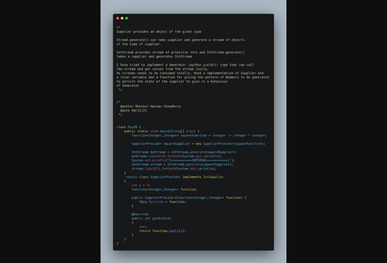 Day 30 LinkedIn post